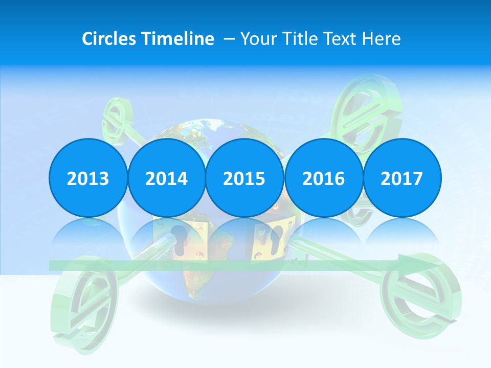 Tech Illustration Commerce PowerPoint Template