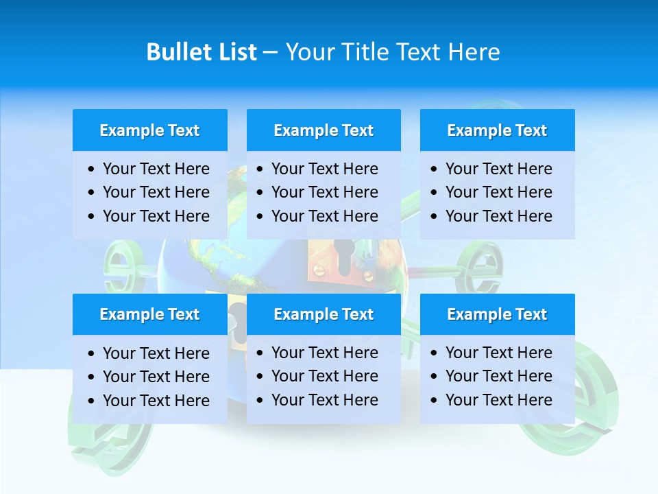 Tech Illustration Commerce PowerPoint Template