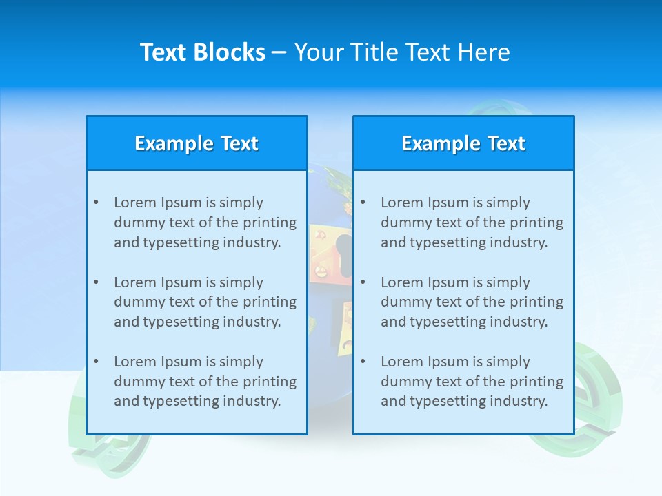 Tech Illustration Commerce PowerPoint Template