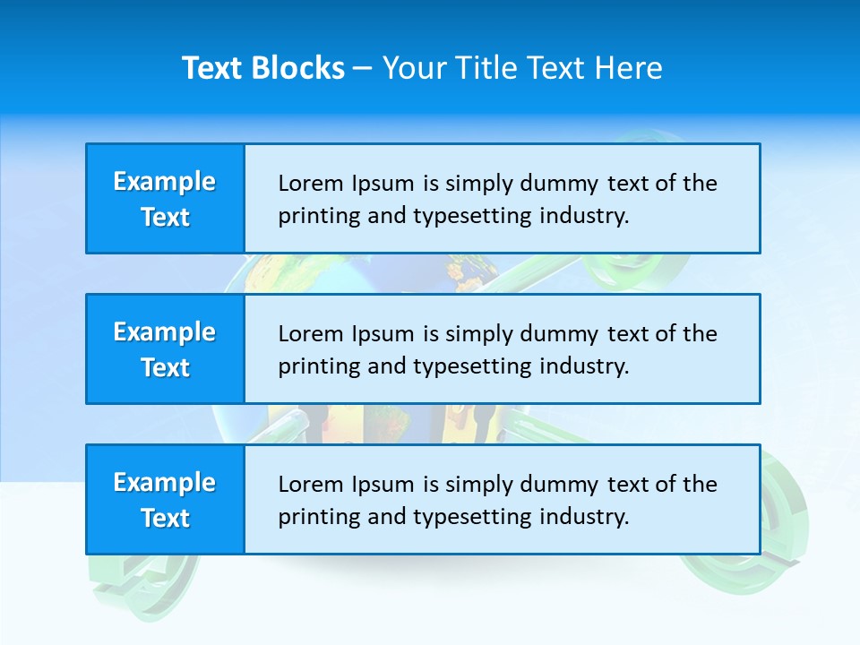 Tech Illustration Commerce PowerPoint Template