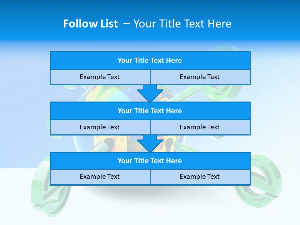 Tech Illustration Commerce PowerPoint Template