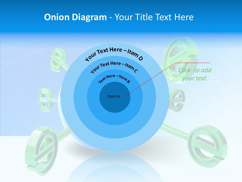 Tech Illustration Commerce PowerPoint Template