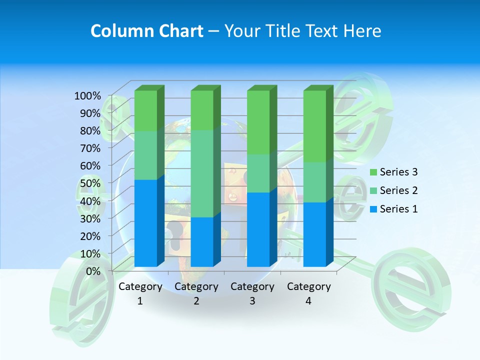 Tech Illustration Commerce PowerPoint Template