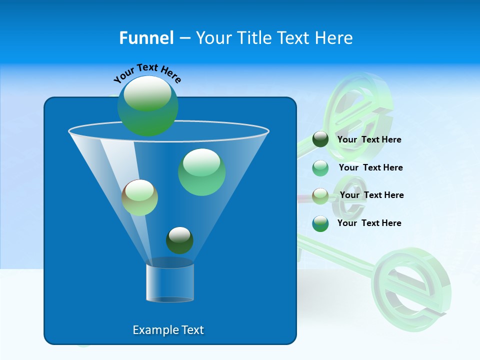 Tech Illustration Commerce PowerPoint Template