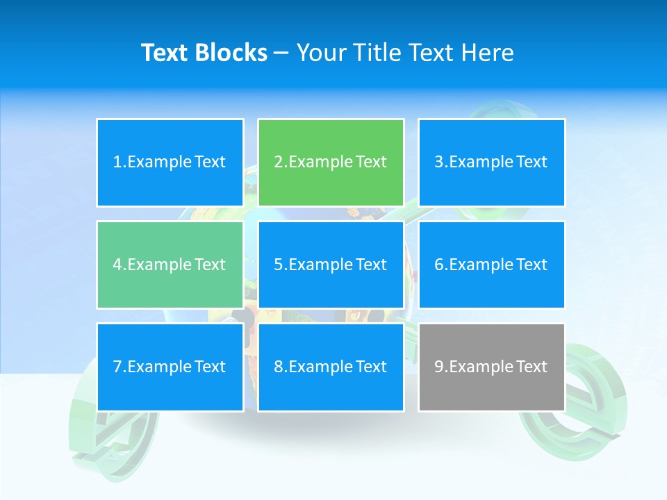 Tech Illustration Commerce PowerPoint Template