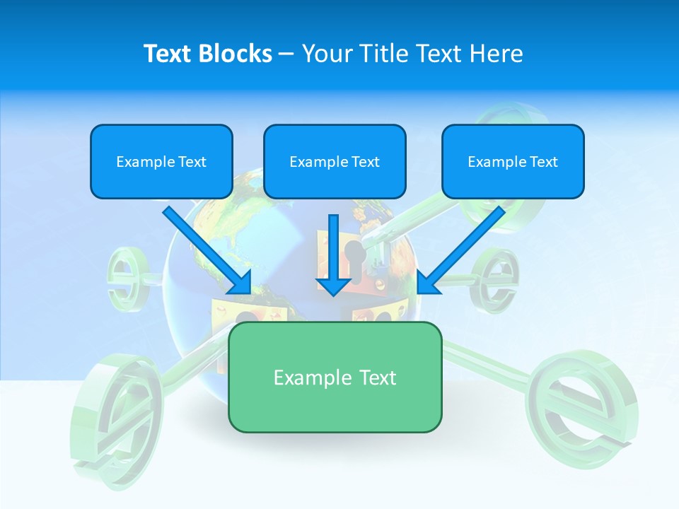 Tech Illustration Commerce PowerPoint Template