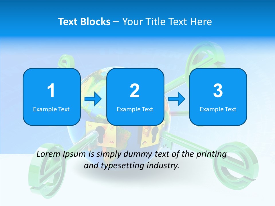 Tech Illustration Commerce PowerPoint Template