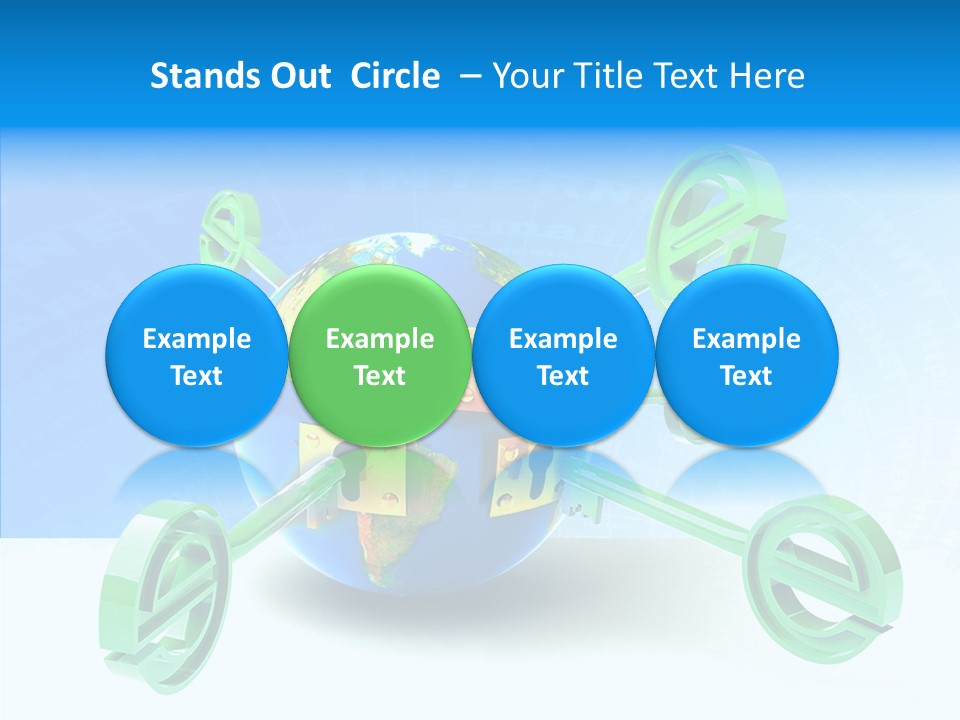 Tech Illustration Commerce PowerPoint Template