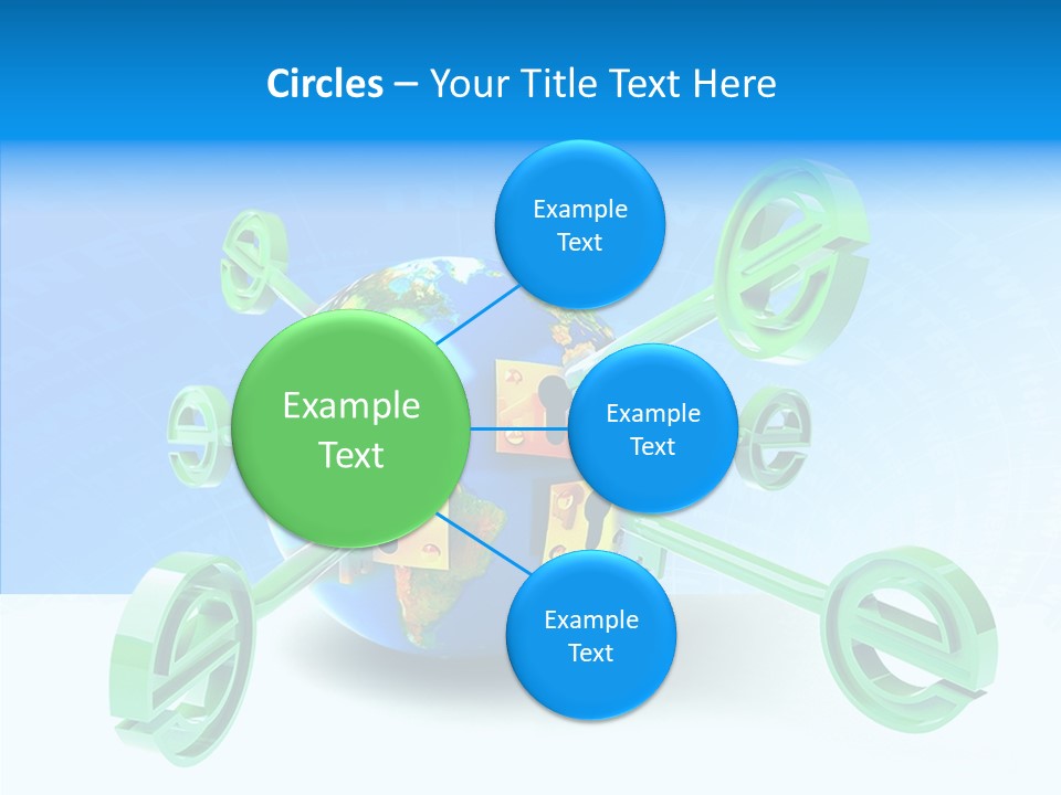 Tech Illustration Commerce PowerPoint Template