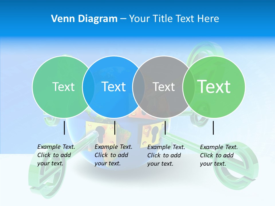 Tech Illustration Commerce PowerPoint Template