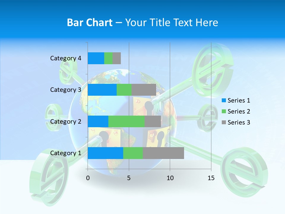 Tech Illustration Commerce PowerPoint Template