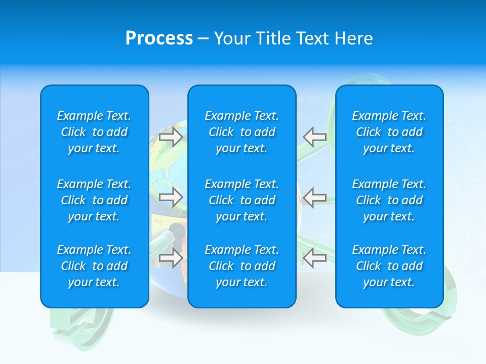 Tech Illustration Commerce PowerPoint Template