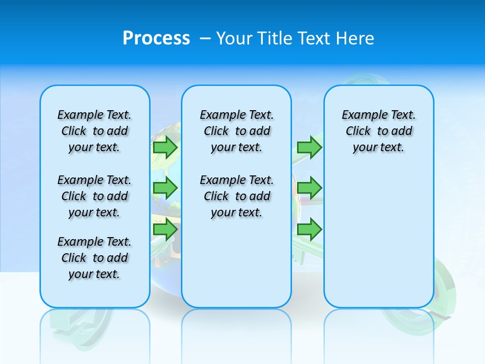 Tech Illustration Commerce PowerPoint Template