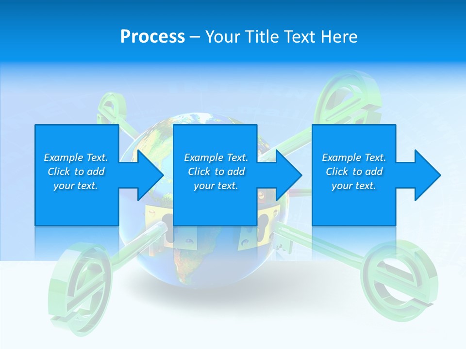 Tech Illustration Commerce PowerPoint Template