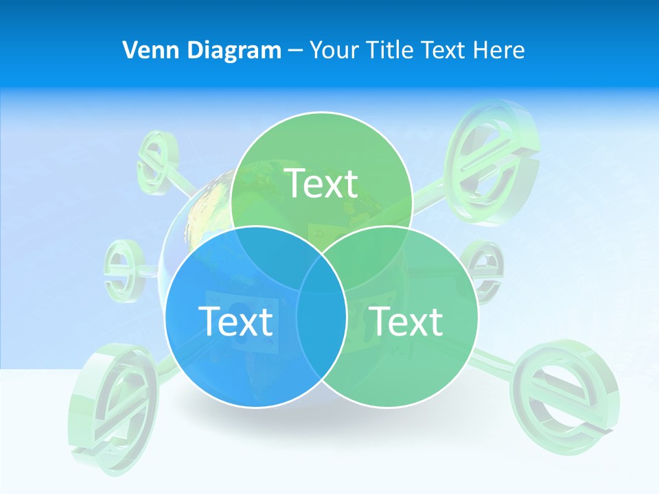 Tech Illustration Commerce PowerPoint Template