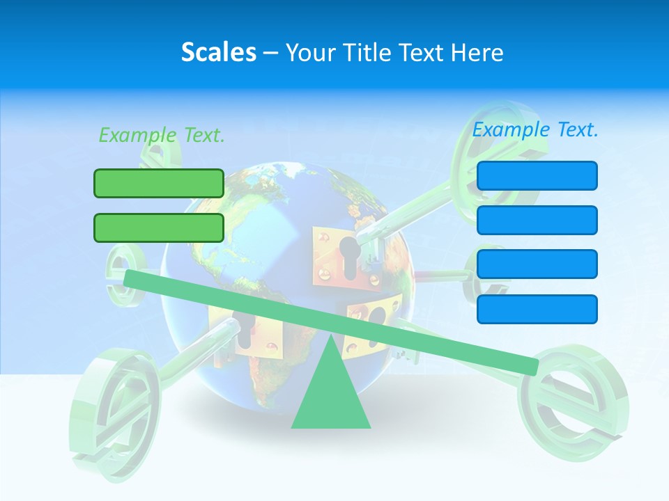 Tech Illustration Commerce PowerPoint Template