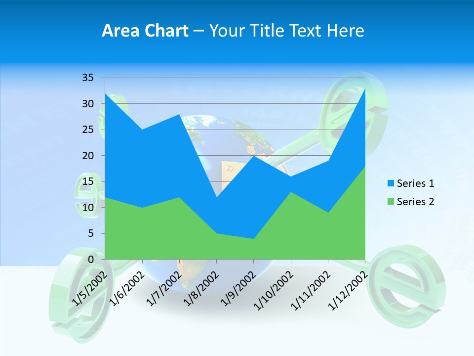 Tech Illustration Commerce PowerPoint Template