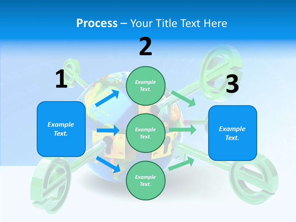 Tech Illustration Commerce PowerPoint Template