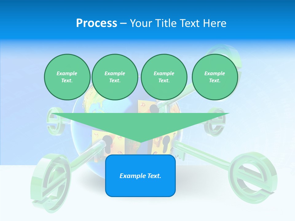 Tech Illustration Commerce PowerPoint Template