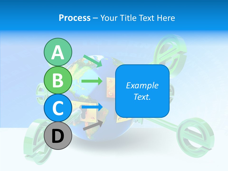 Tech Illustration Commerce PowerPoint Template