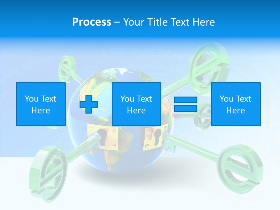Tech Illustration Commerce PowerPoint Template