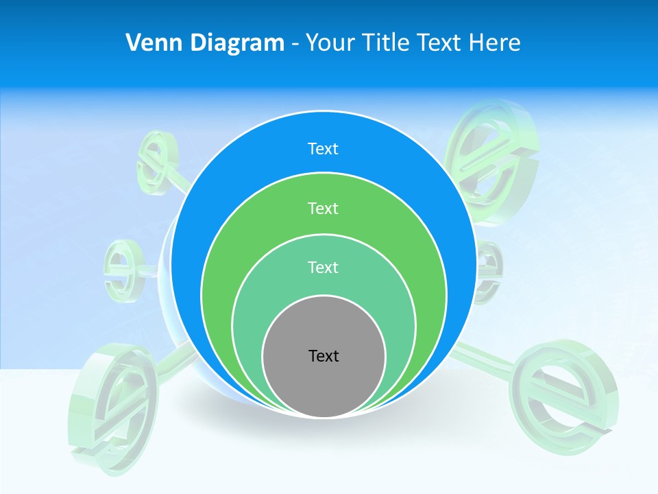 Tech Illustration Commerce PowerPoint Template