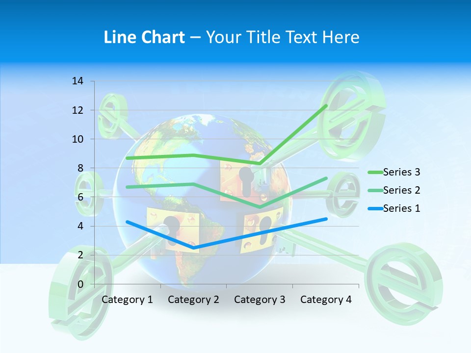 Tech Illustration Commerce PowerPoint Template