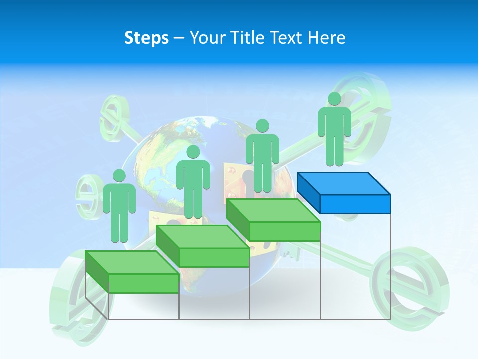 Tech Illustration Commerce PowerPoint Template