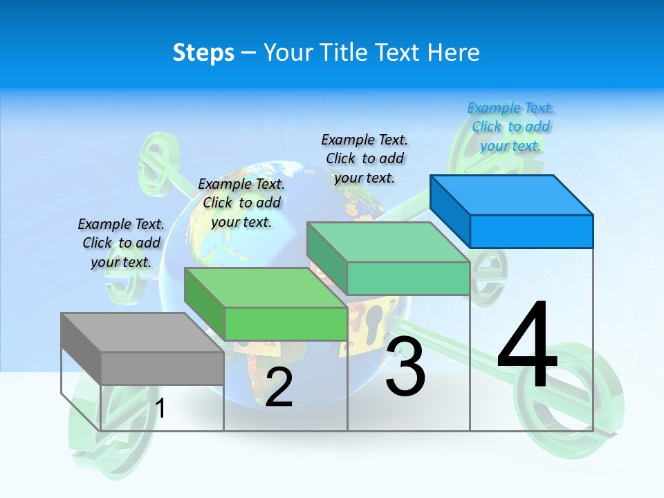 Tech Illustration Commerce PowerPoint Template