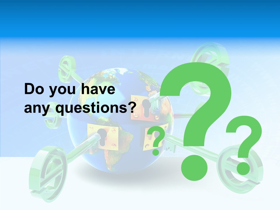 Tech Illustration Commerce PowerPoint Template