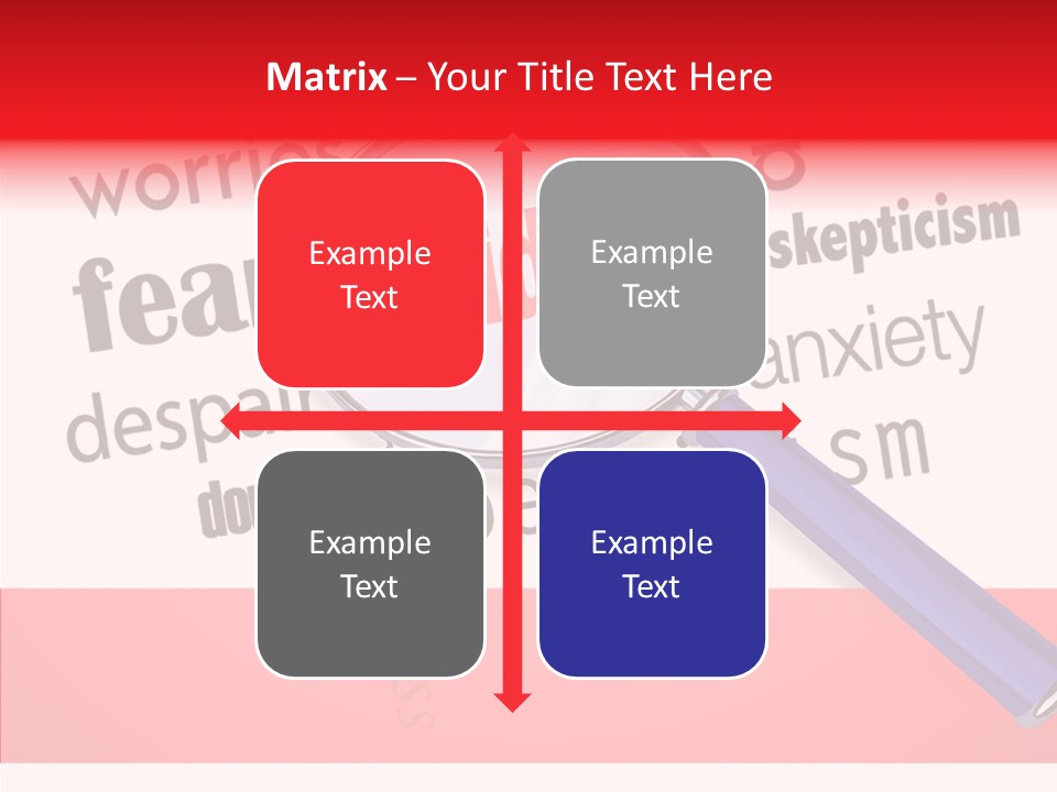 Writing Management Corporation PowerPoint Template