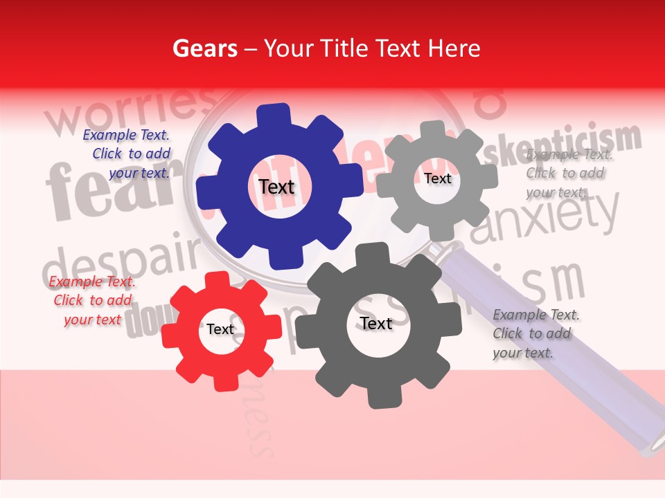 Writing Management Corporation PowerPoint Template