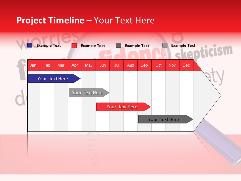 Writing Management Corporation PowerPoint Template