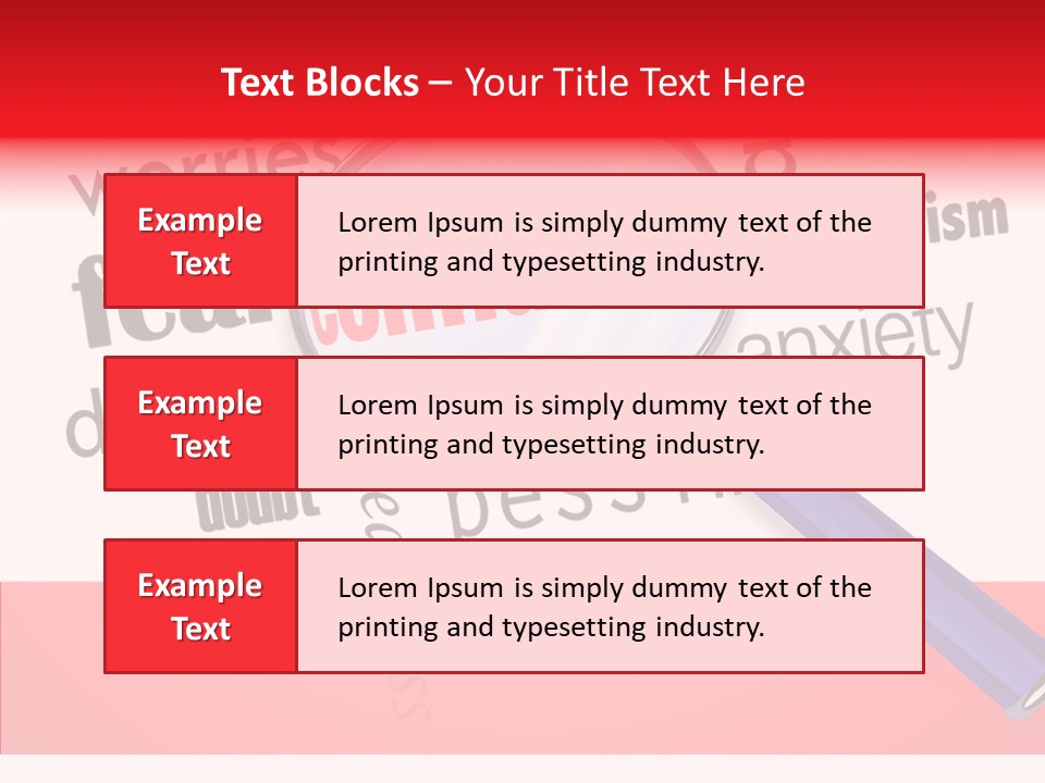 Writing Management Corporation PowerPoint Template