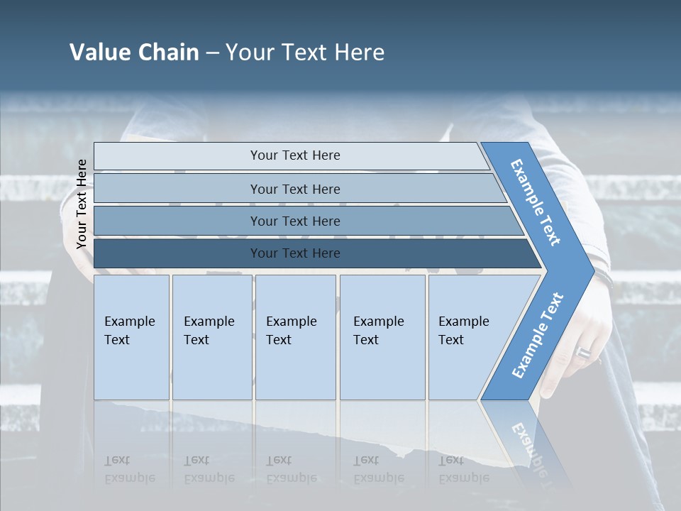 Confusion Economy Man PowerPoint Template