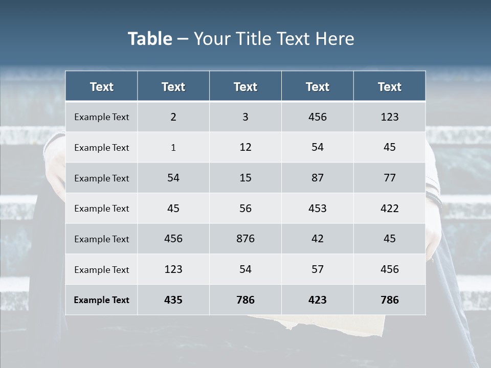 Confusion Economy Man PowerPoint Template