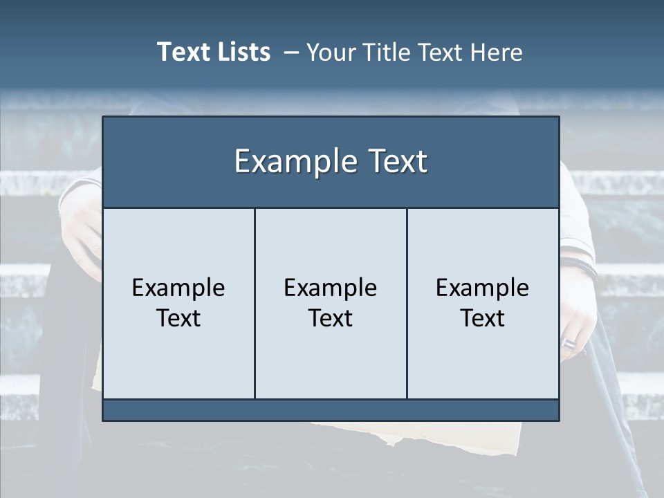 Confusion Economy Man PowerPoint Template