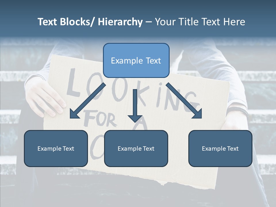 Confusion Economy Man PowerPoint Template