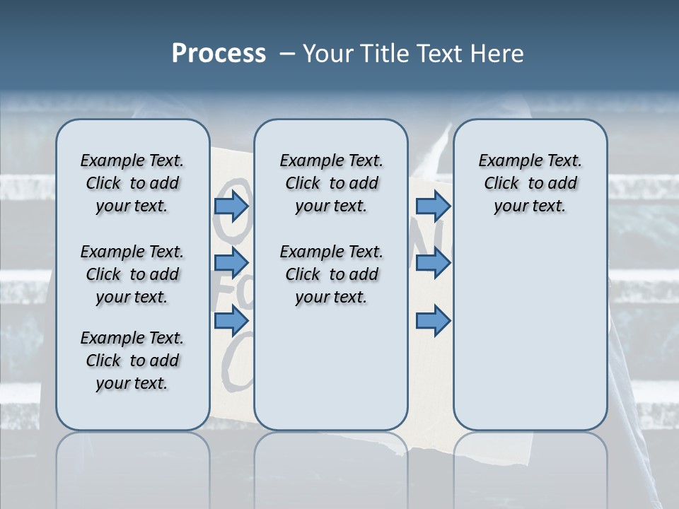 Confusion Economy Man PowerPoint Template