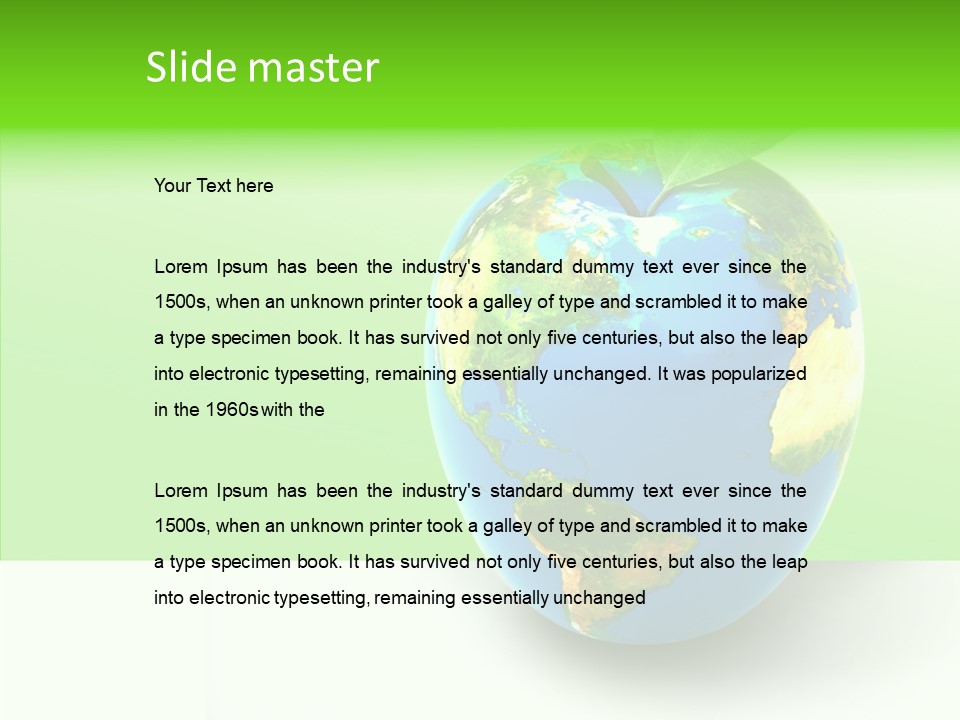 Sea Corporate Light PowerPoint Template