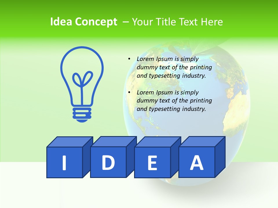 Sea Corporate Light PowerPoint Template