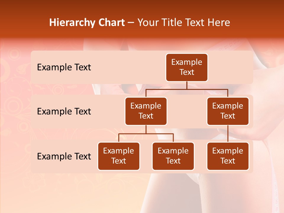 Line Cellulite Calories PowerPoint Template