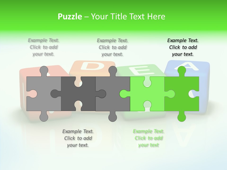 Design Title Happy PowerPoint Template