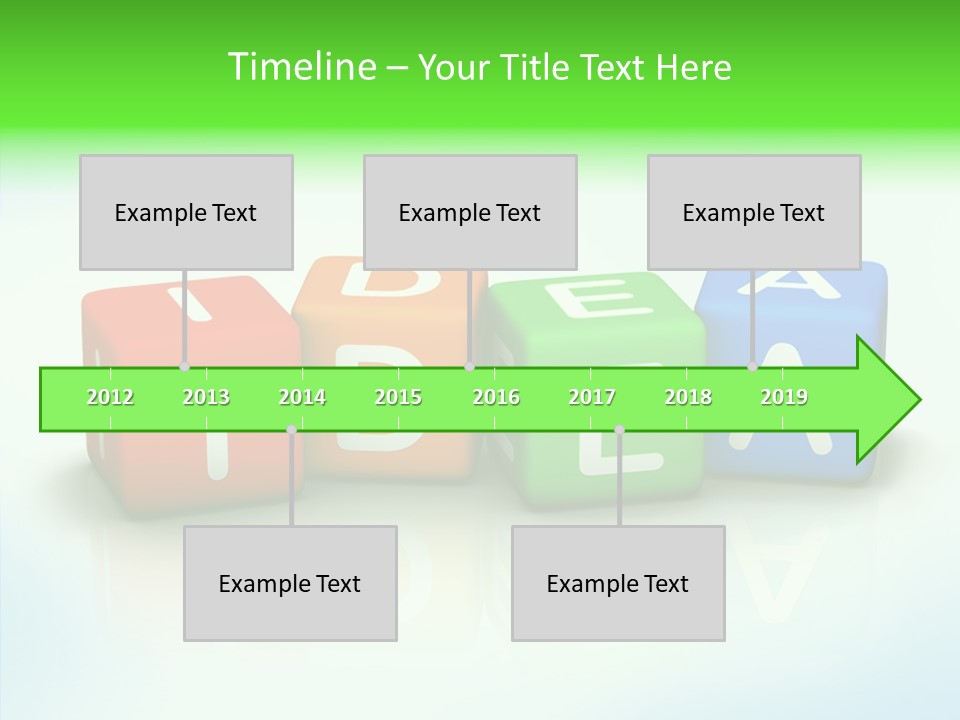 Design Title Happy PowerPoint Template
