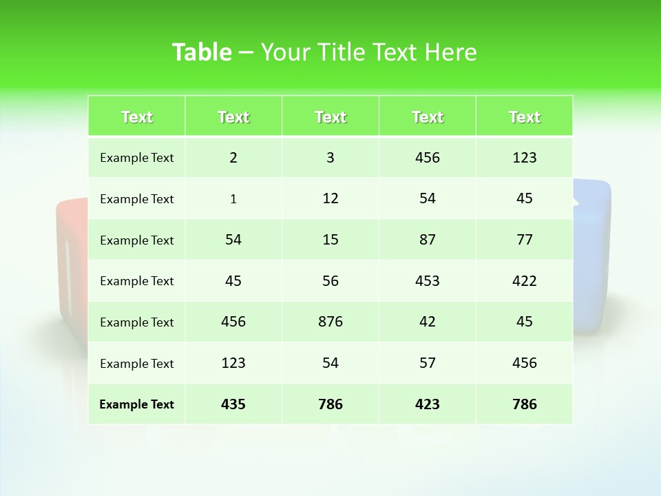 Design Title Happy PowerPoint Template