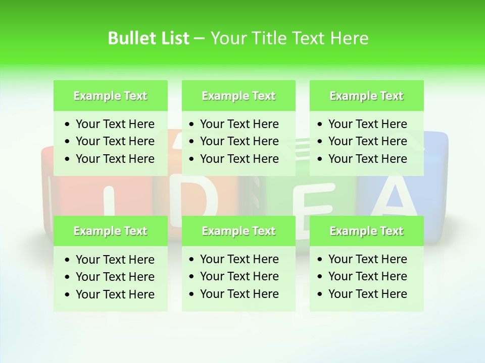 Design Title Happy PowerPoint Template