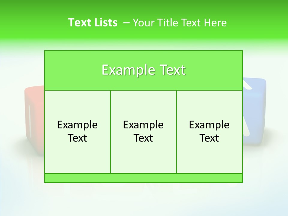 Design Title Happy PowerPoint Template