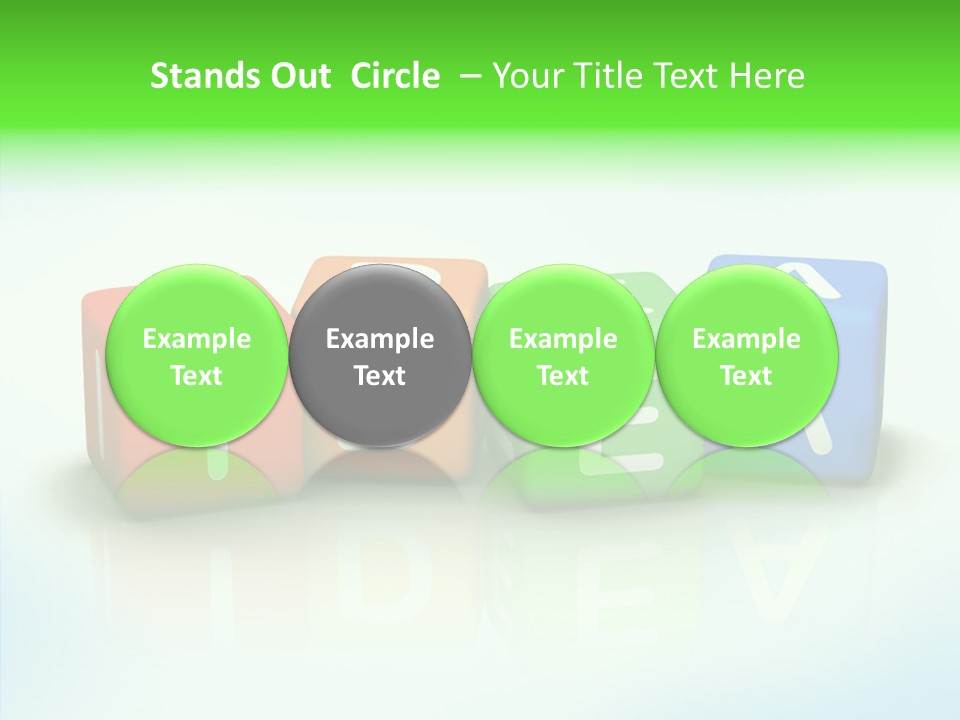 Design Title Happy PowerPoint Template