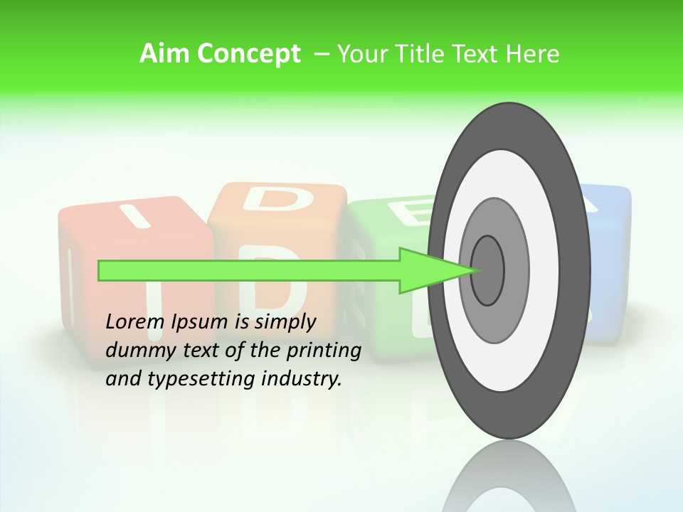 Design Title Happy PowerPoint Template