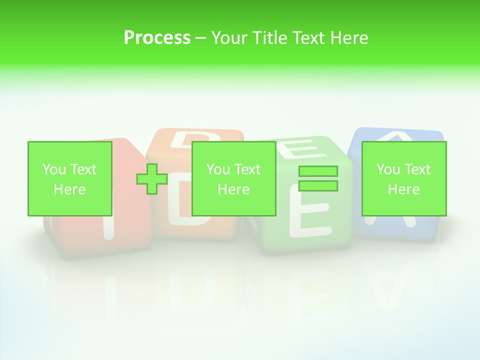 Design Title Happy PowerPoint Template